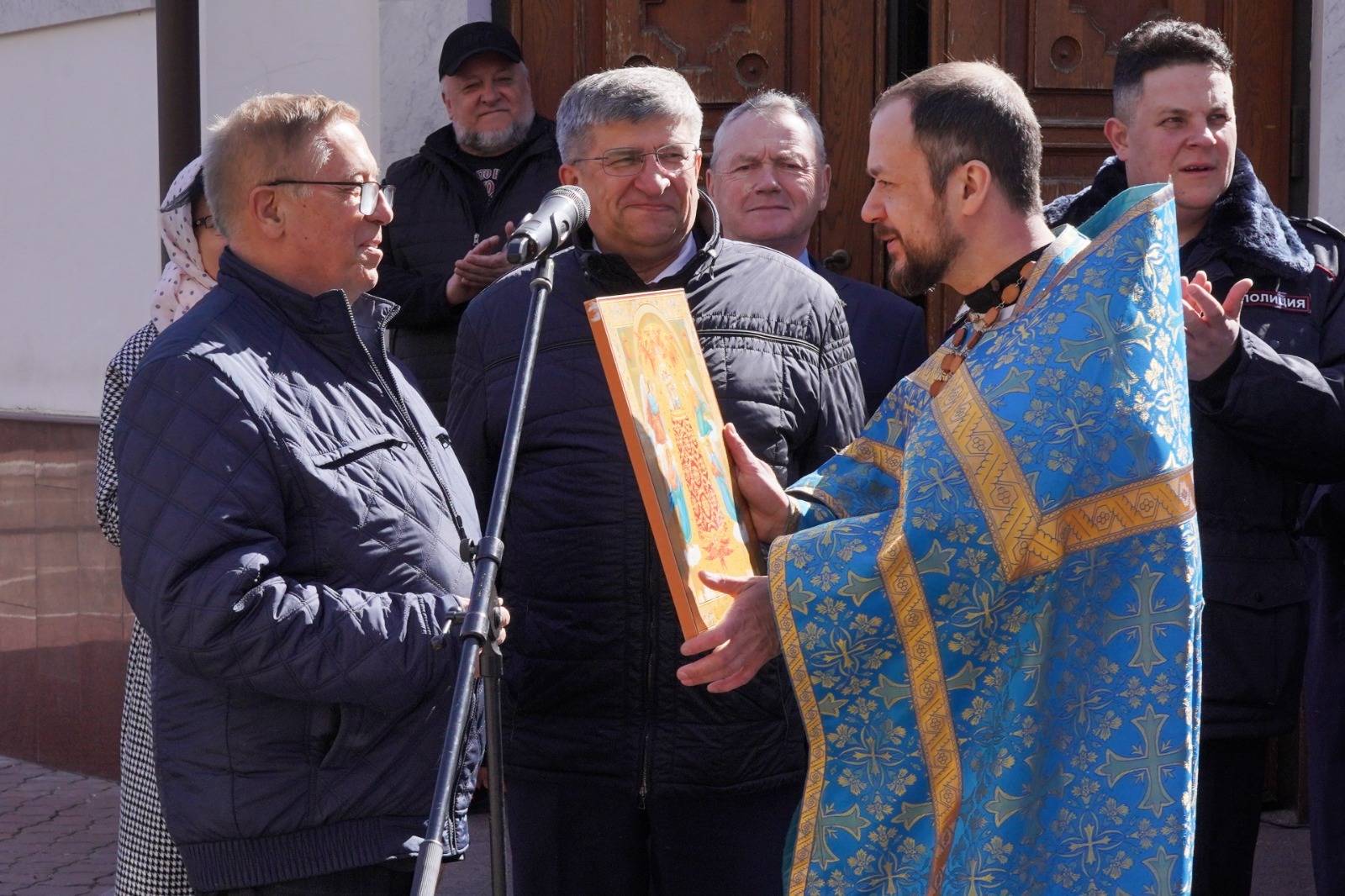 В храме Архистратига Михаила при Московском университете МВД России имени  В.Я. Кикотя состоялись торжественные мероприятия